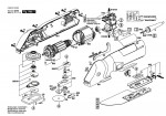 Bosch 0 603 215 203 Pfs 250 Fine-Cut Saw 230 V / Eu Spare Parts